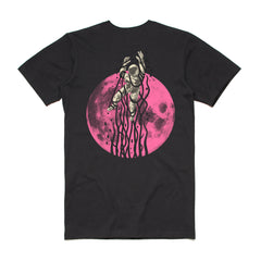 **SALE**RR Logo and Astronaut/Moon T-Shirt (Black)